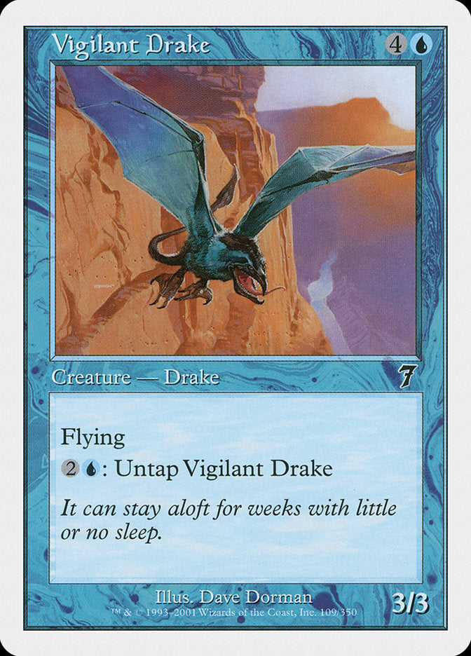 Vigilant Drake [Seventh Edition] Foil
