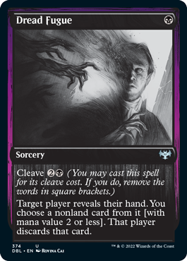 Dread Fugue [Innistrad: Double Feature] Foil