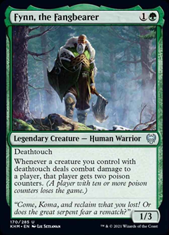 Fynn, the Fangbearer [Kaldheim] Foil