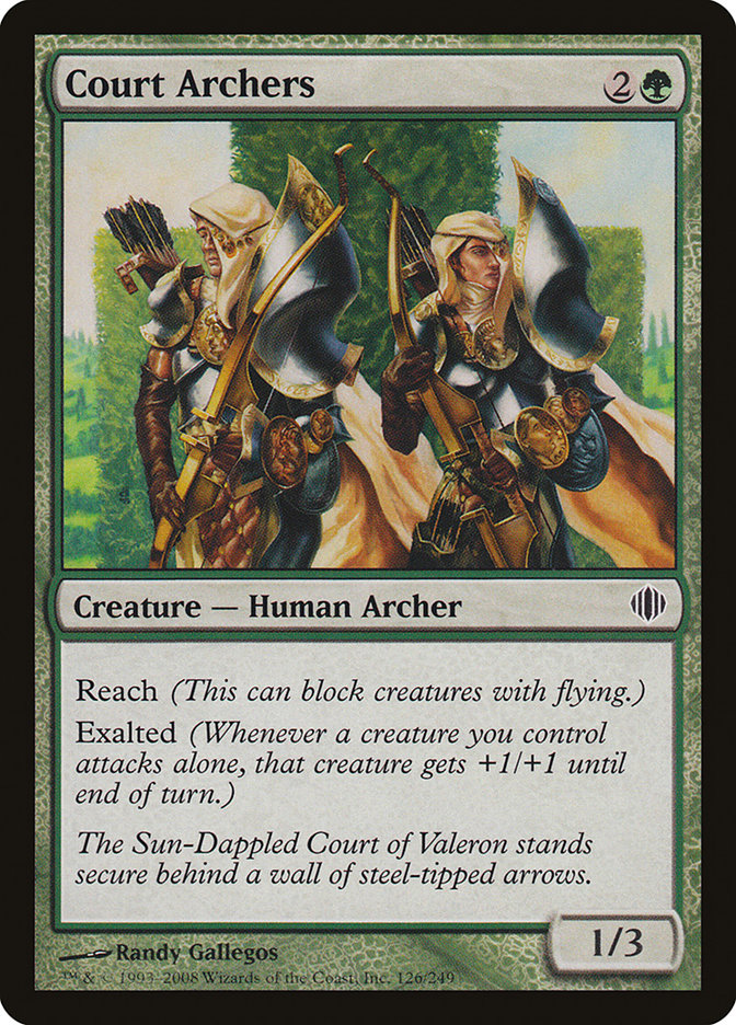 Court Archers [Shards of Alara] Foil