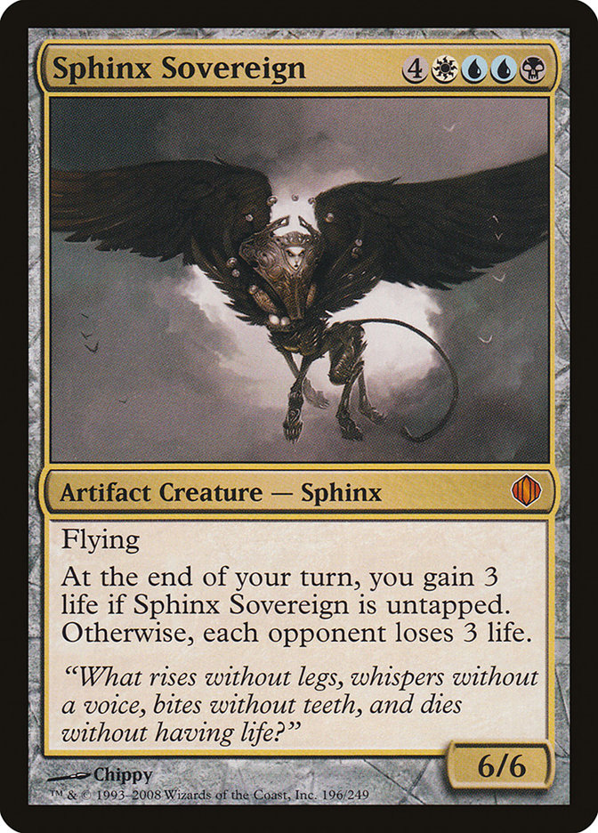 Sphinx Sovereign [Shards of Alara] Foil