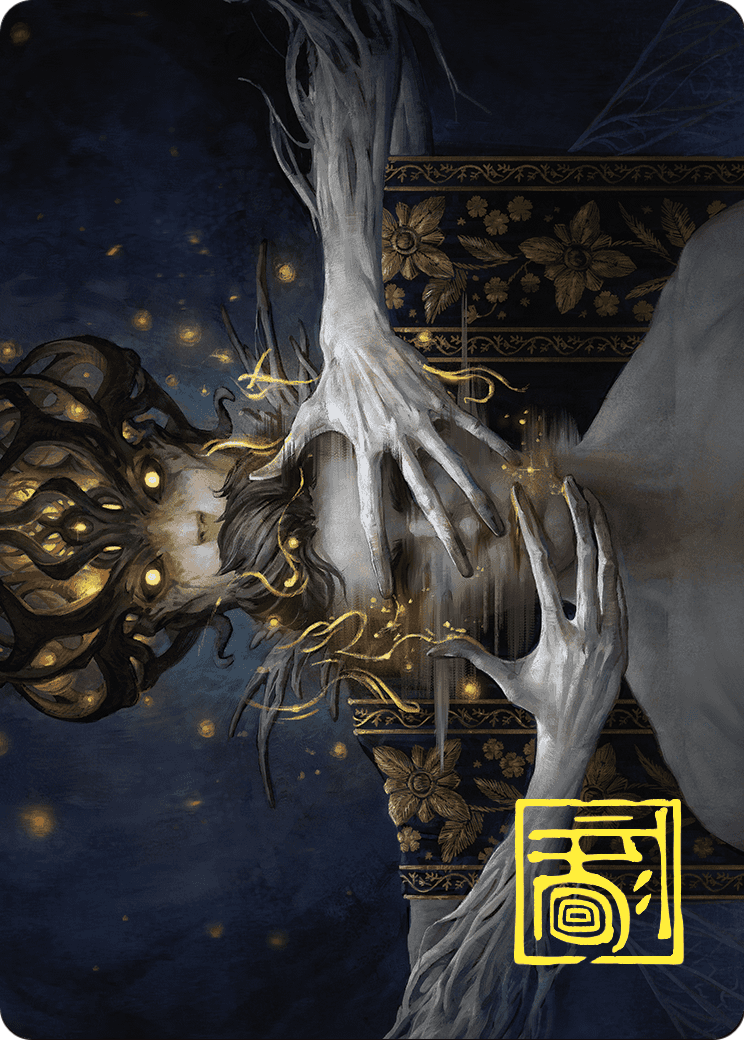 Ego Drain // Ego Drain  [Wilds of Eldraine Art Series] (Borderless) Foil