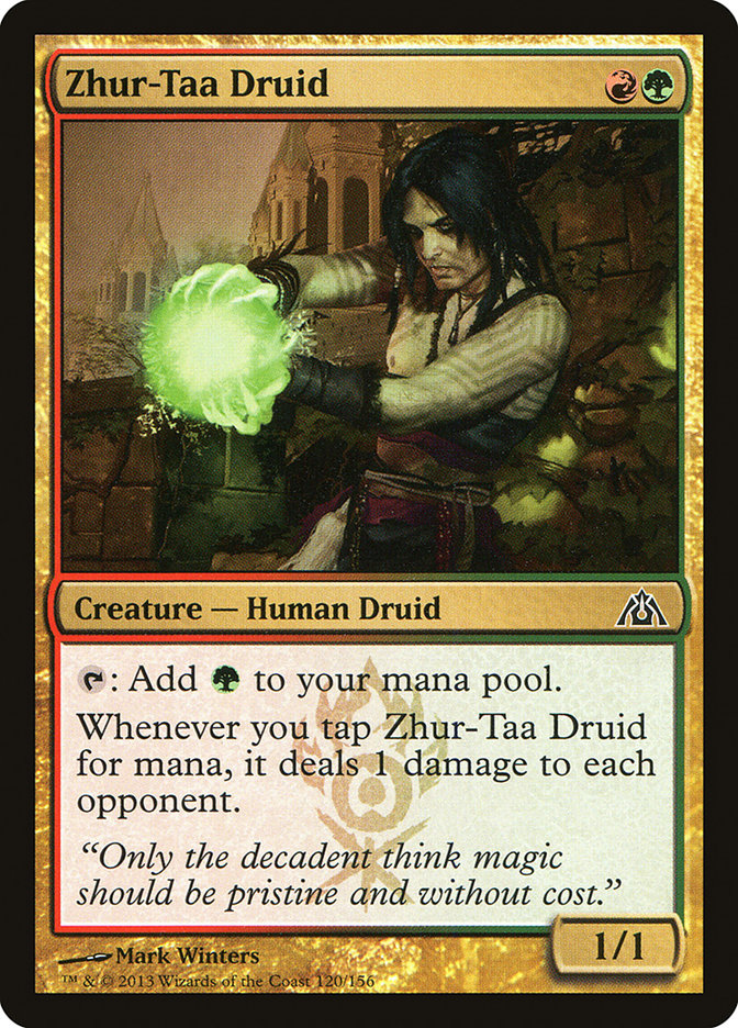Zhur-Taa Druid [Dragon's Maze] Foil