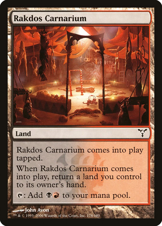 Rakdos Carnarium [Dissension] Foil