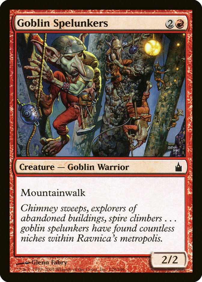 Goblin Spelunkers [Ravnica: City of Guilds] Foil