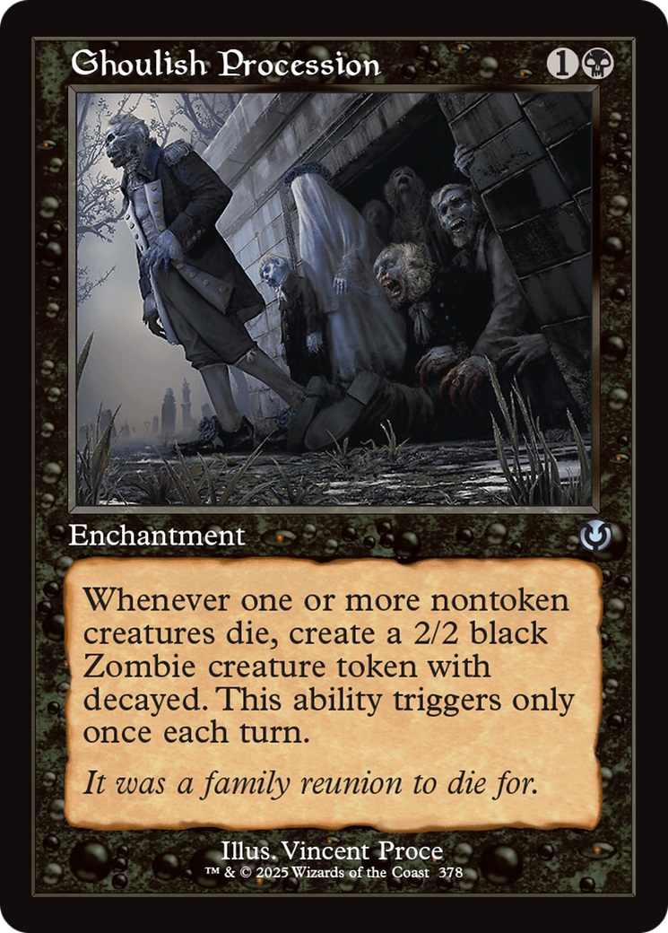 Ghoulish Procession (Retro Frame) [Innistrad Remastered] Foil