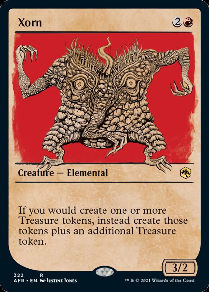 Xorn (Showcase) [Dungeons & Dragons: Adventures in the Forgotten Realms] Foil