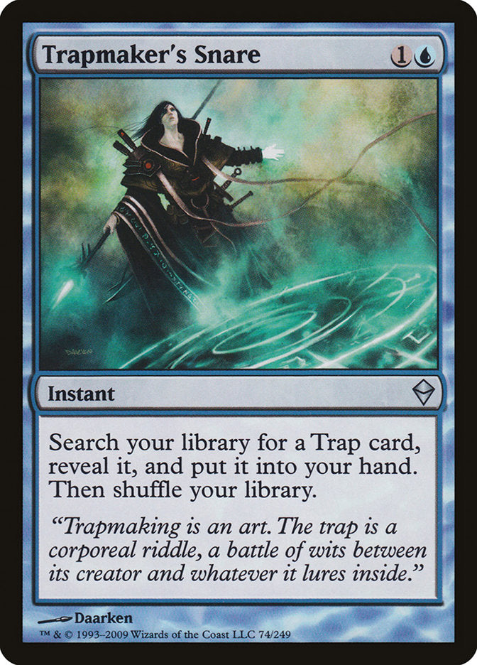 Trapmaker's Snare [Zendikar] Foil