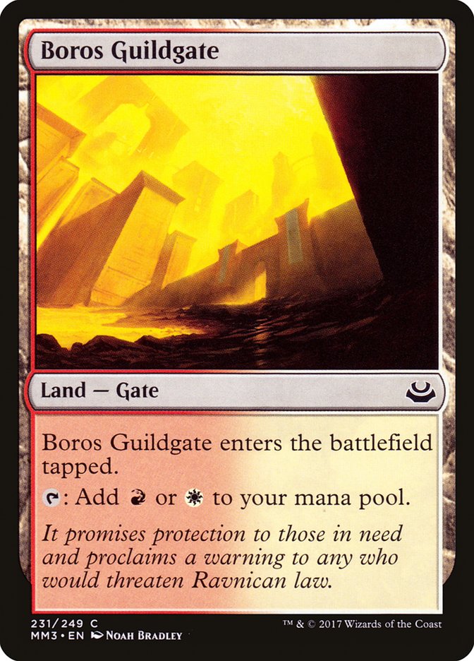 Boros Guildgate [Modern Masters 2017] Foil