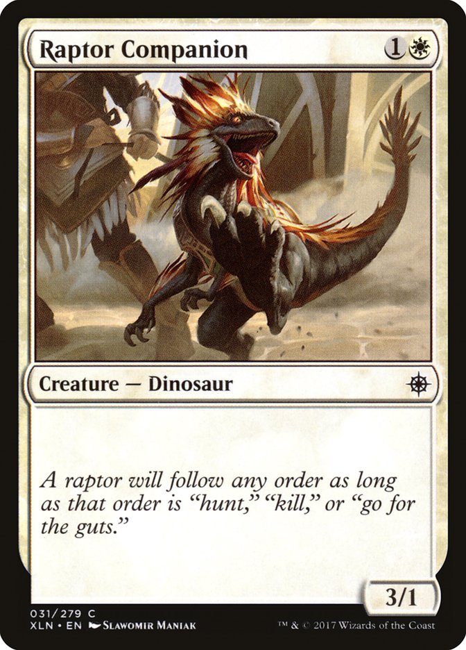 Raptor Companion [Ixalan] Foil