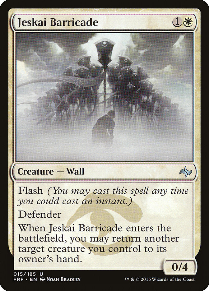Jeskai Barricade [Fate Reforged] Foil