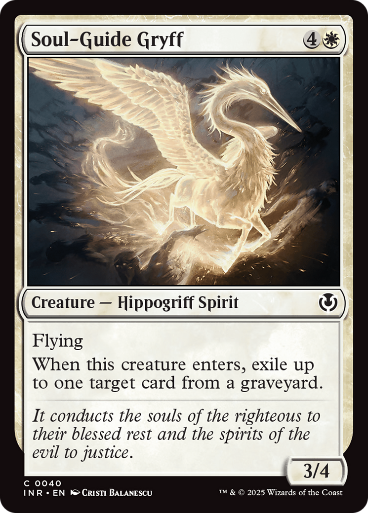 Soul-Guide Gryff [Innistrad Remastered] Foil