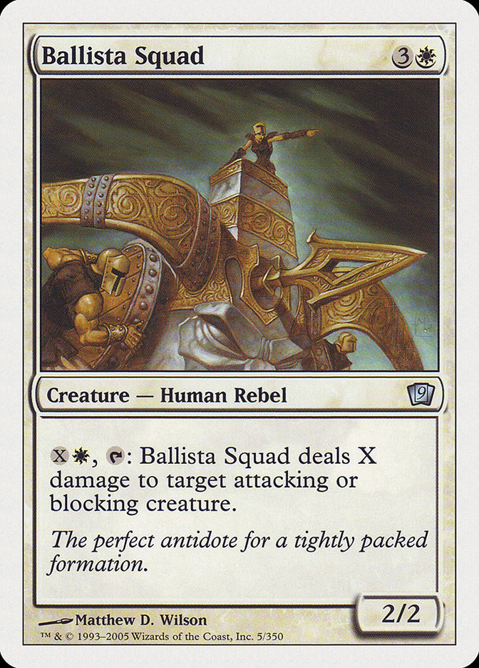 Ballista Squad [Ninth Edition] Foil