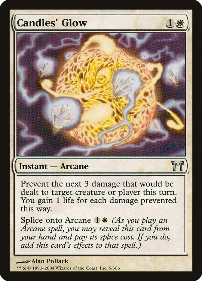 Candles' Glow [Champions of Kamigawa] Foil