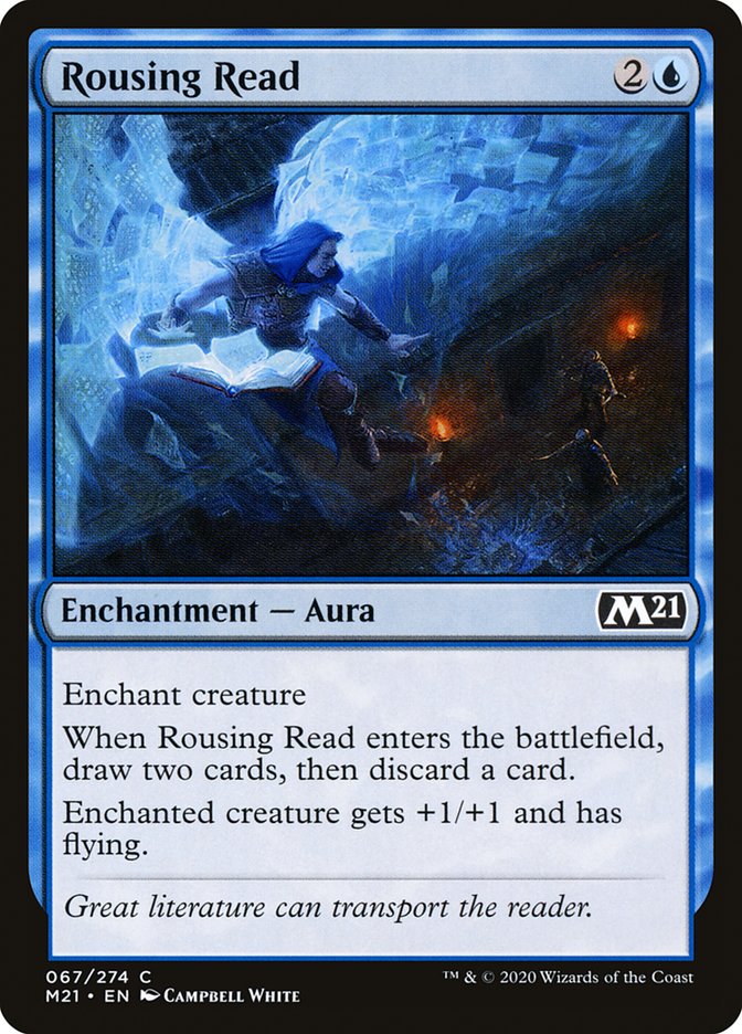 Rousing Read [Core Set 2021] Foil