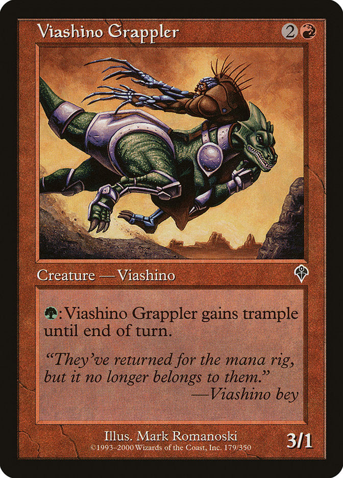 Viashino Grappler [Invasion] Foil