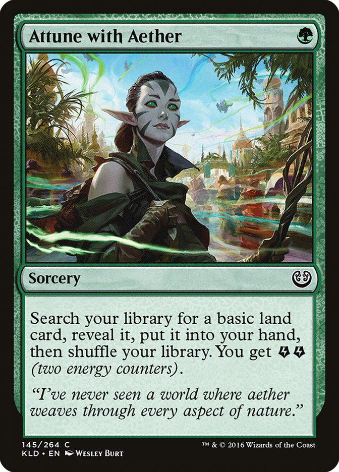Attune with Aether [Kaladesh] Foil