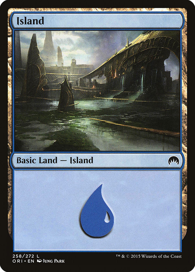Island (258) [Magic Origins] Foil
