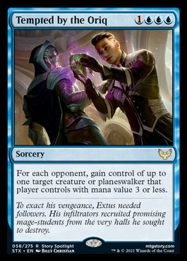 Tempted by the Oriq [Strixhaven: School of Mages] Foil