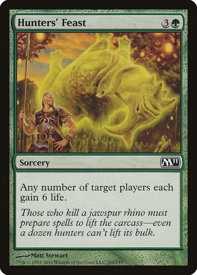 Hunters' Feast [Magic 2011] Foil