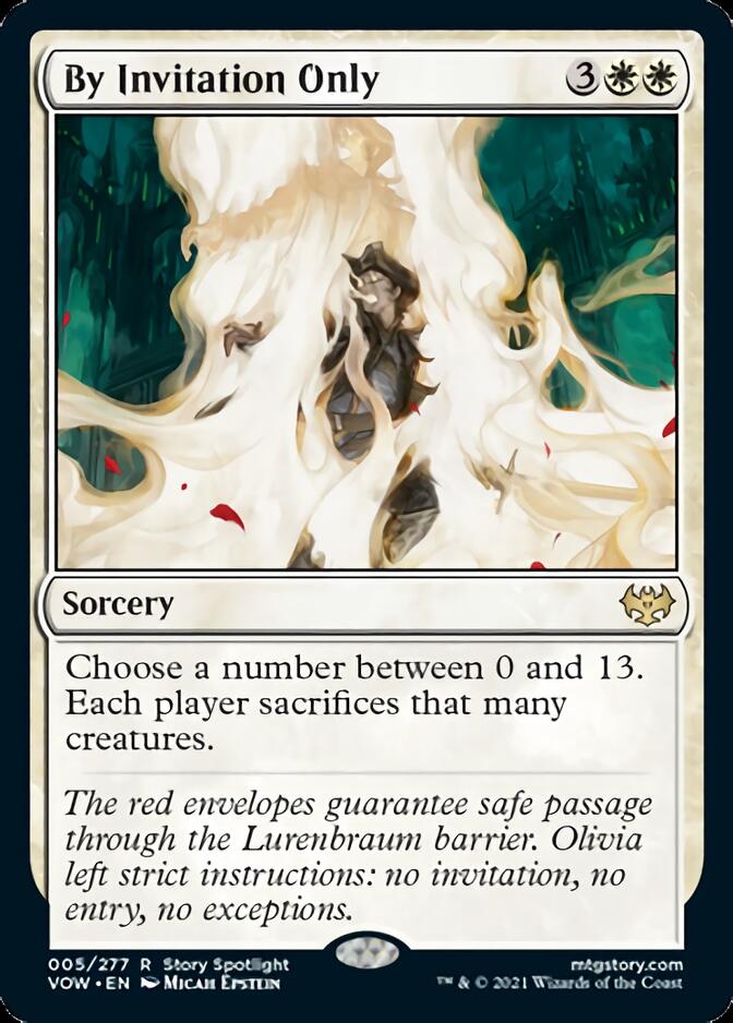 By Invitation Only [Innistrad: Crimson Vow] Foil