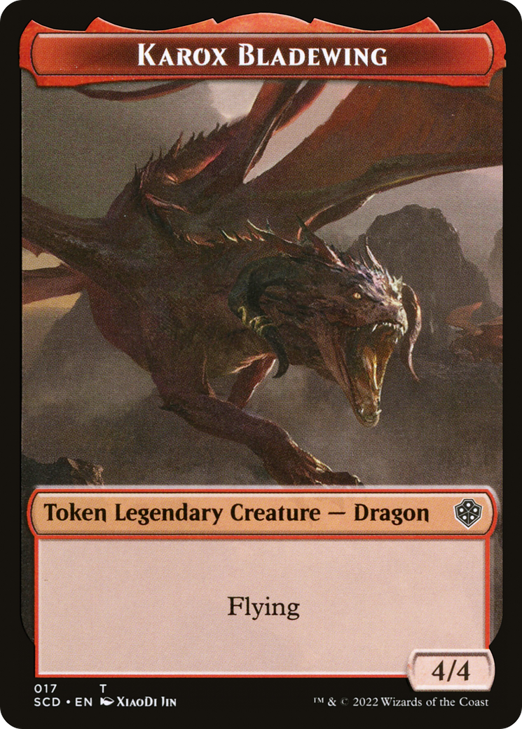 Karox Bladewing  [Starter Commander Deck Tokens] Foil