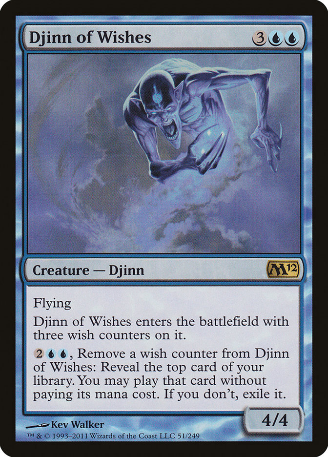 Djinn of Wishes [Magic 2012] Foil