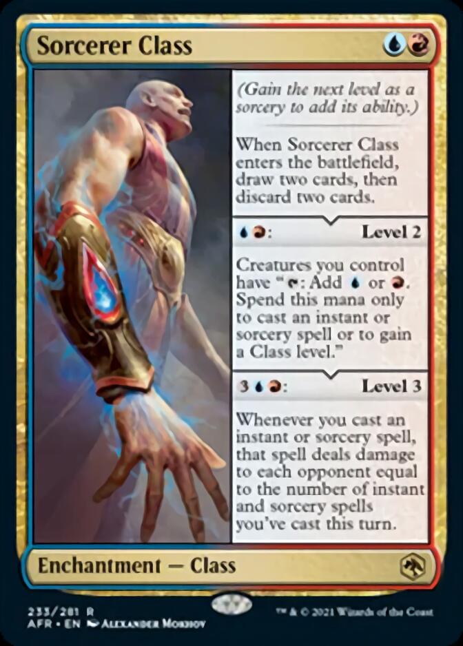 Sorcerer Class [Dungeons & Dragons: Adventures in the Forgotten Realms] Foil