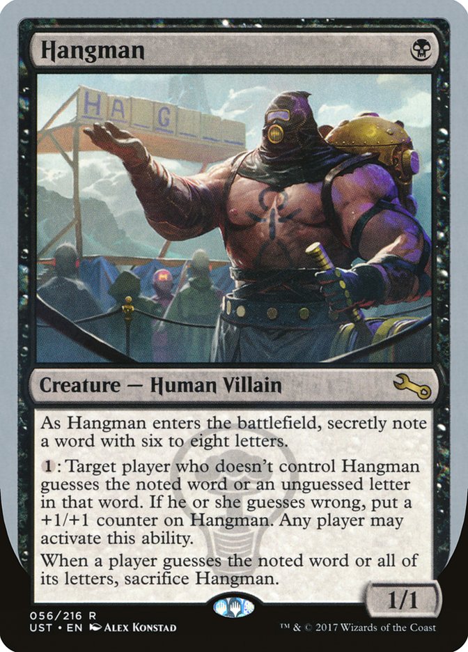 Hangman [Unstable] Foil
