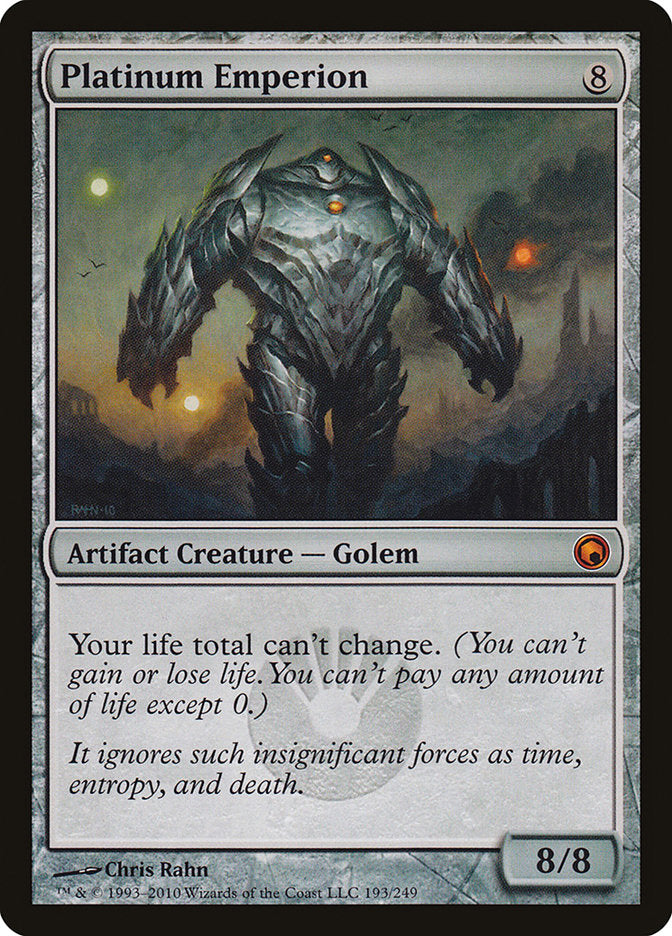 Platinum Emperion [Scars of Mirrodin] Foil