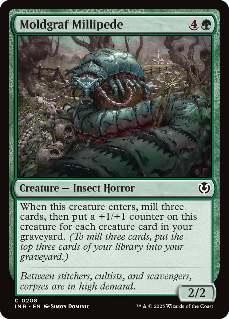 Moldgraf Millipede [Innistrad Remastered] Foil