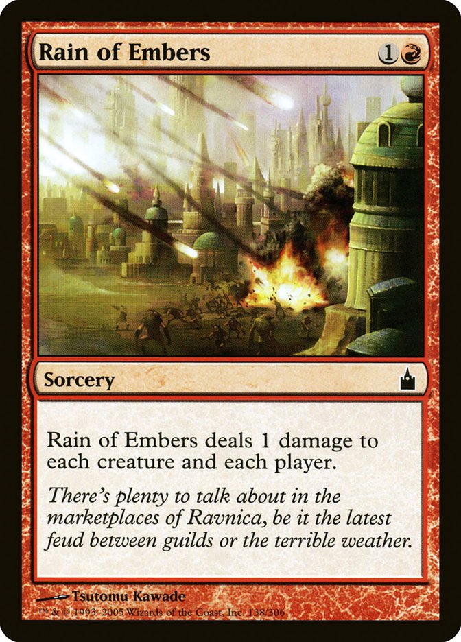 Rain of Embers [Ravnica: City of Guilds] Foil