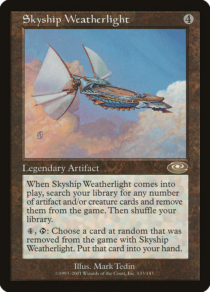 Skyship Weatherlight (Mark Tedin) [Planeshift] Foil