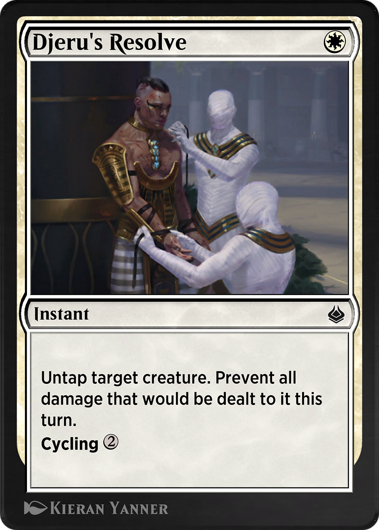 Djeru's Resolve  [Amonkhet Remastered]
