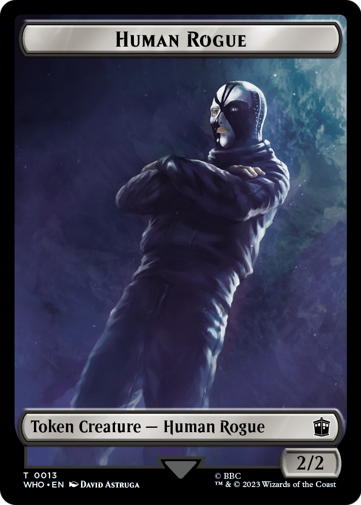 Human Rogue  [Doctor Who Tokens]