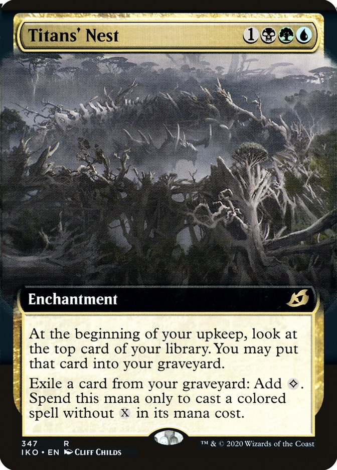 Titans' Nest (Extended Art) [Ikoria: Lair of Behemoths] Foil