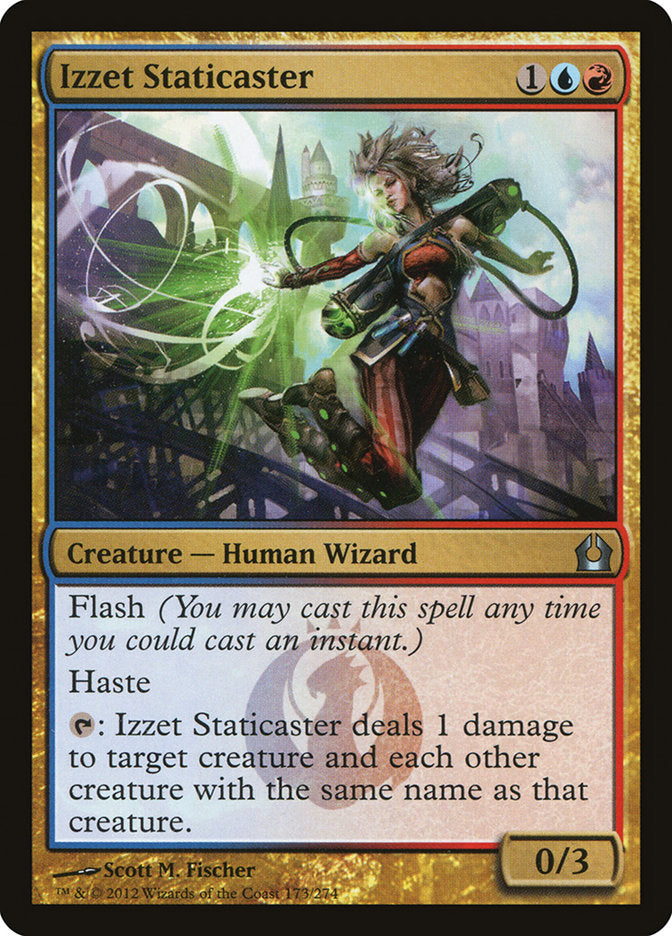Izzet Staticaster [Return to Ravnica] Foil
