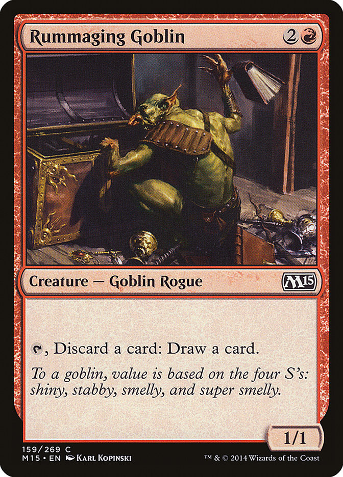 Rummaging Goblin [Magic 2015] Foil