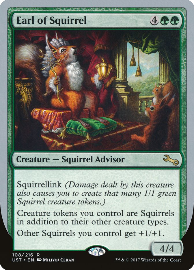 Earl of Squirrel [Unstable] Foil