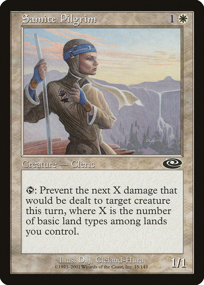 Samite Pilgrim [Planeshift] Foil