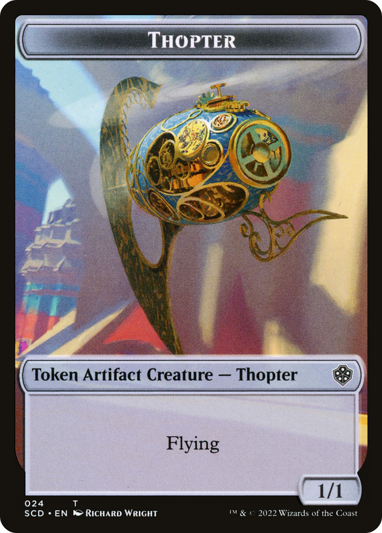 Thopter  [Starter Commander Deck Tokens]