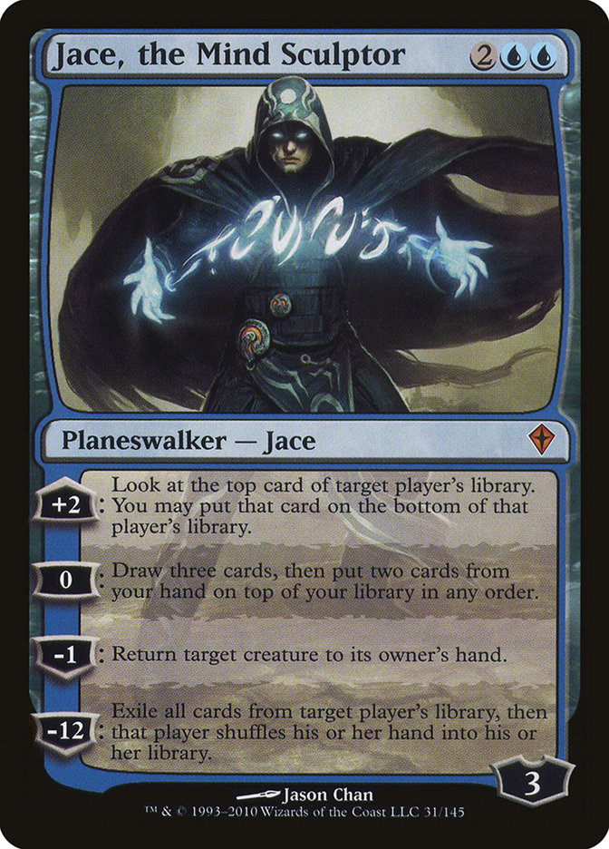 Jace, the Mind Sculptor [Worldwake] Foil