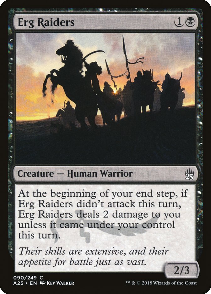 Erg Raiders [Masters 25] Foil