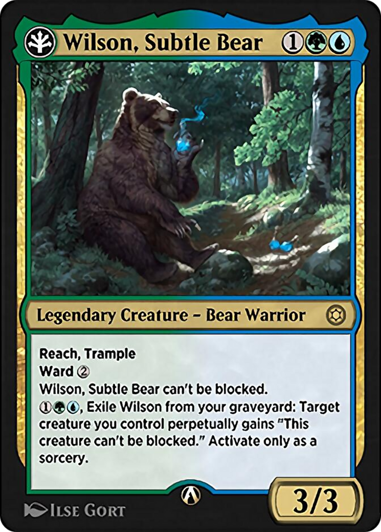 Wilson, Subtle Bear  [Alchemy Horizons: Baldur's Gate]
