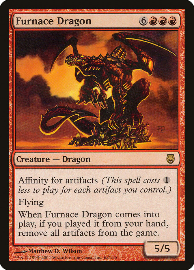 Furnace Dragon [Darksteel] Foil