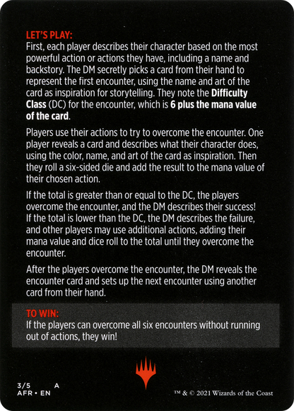 Magic and Minions // Magic and Minions (cont'd)  [Adventures in the Forgotten Realms Minigames] Foil