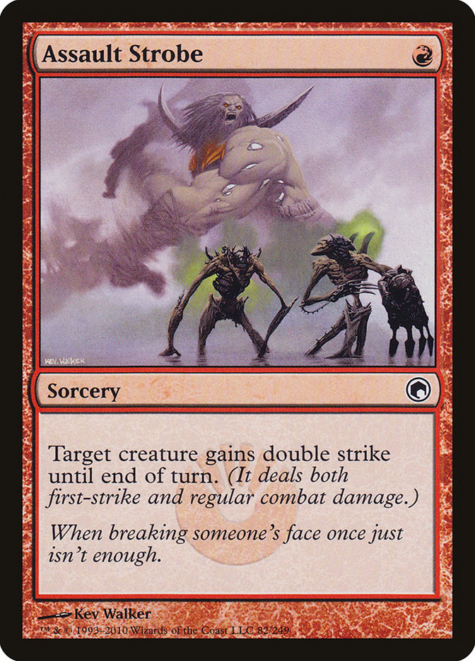 Assault Strobe [Scars of Mirrodin] Foil