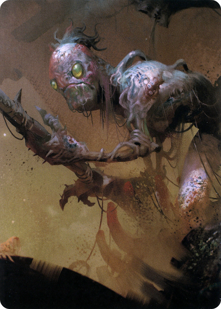 Mold Folk // Mold Folk  [Battle for Baldur's Gate Art Series] (Borderless) Foil
