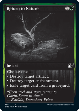 Return to Nature [Innistrad: Double Feature] Foil