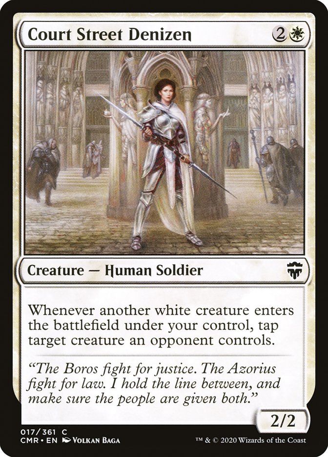 Court Street Denizen [Commander Legends] Foil